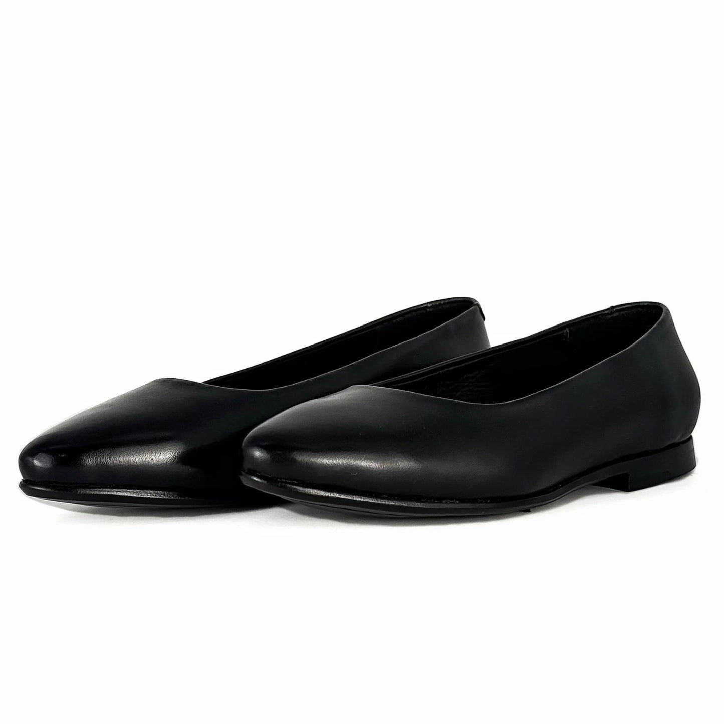 BALERINA EVA PIEL BLACK DAMA