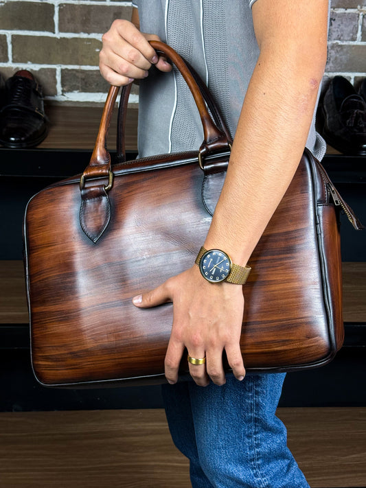 PATINA BROWN MALETIN