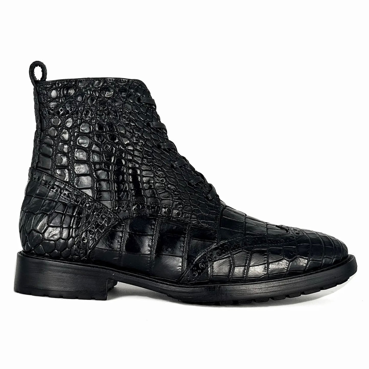 PETER BOOTS COCODRILO NILOTICUS BLACK