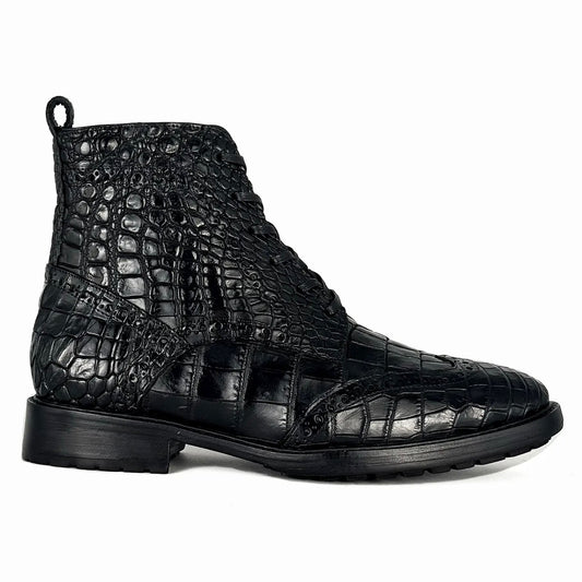 PETER BOOTS COCODRILO NILOTICUS BLACK