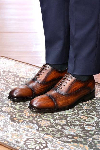 ALEJANDRO PIEL PATINA BROWN