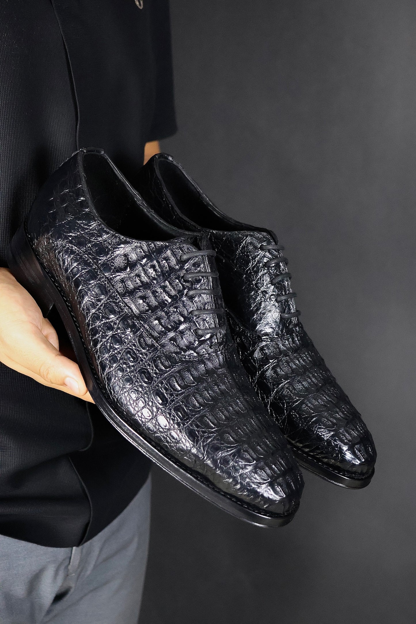 ALEXANDER COCODRILO FUSCUS BLACK