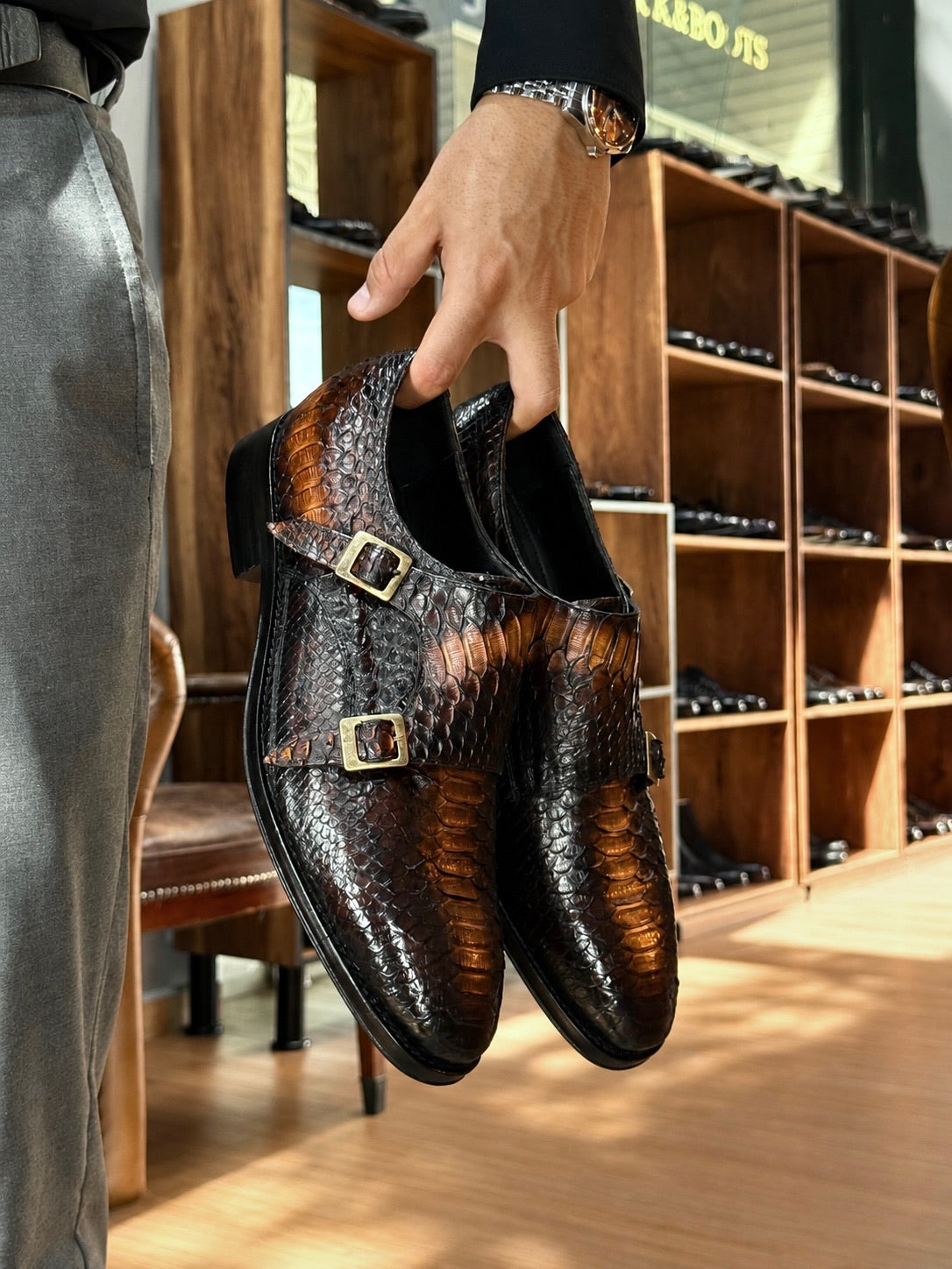 XAVIER PITON DARK BROWN