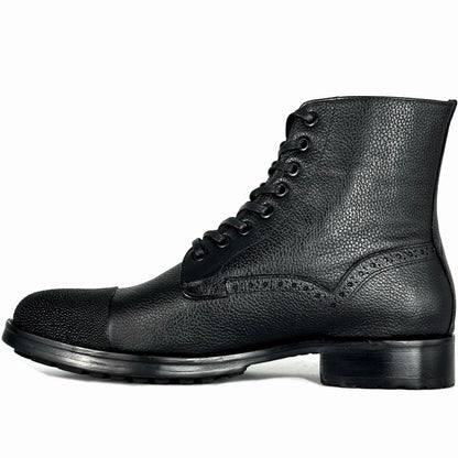 MAURO BOOTS FLOATER & MANTARRAYA BLACK (TRACK)