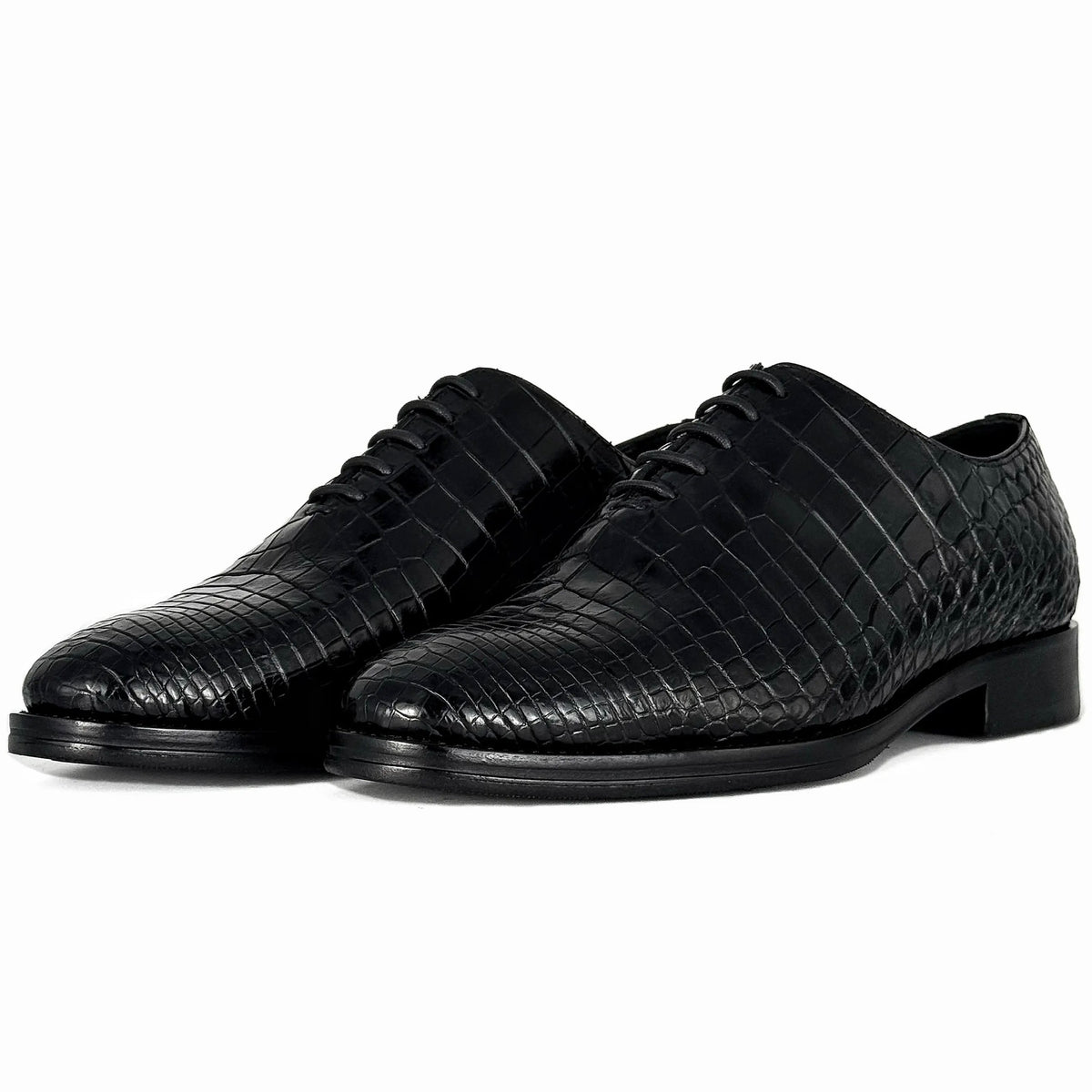 HUGO WHOLECUT COCODRILO NILOTICUS BLACK