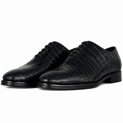 HUGO WHOLECUT COCODRILO NILOTICUS BLACK