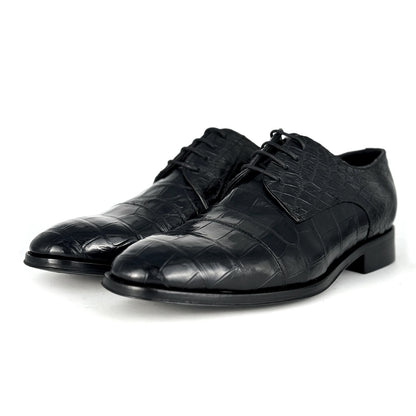 SAUL CROCODILE BLACK