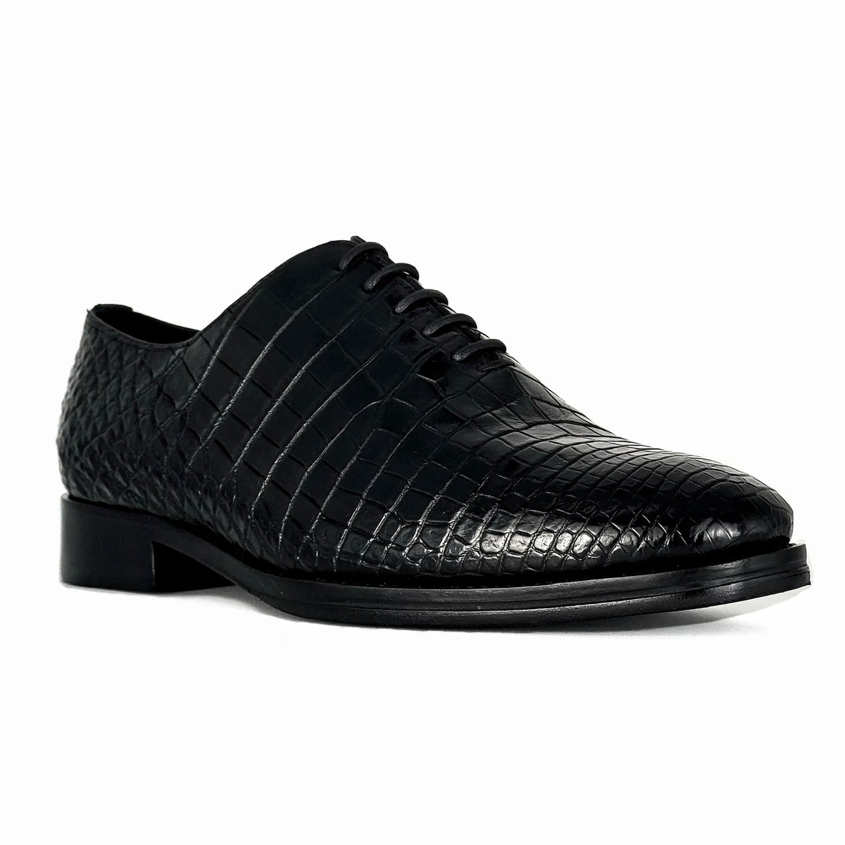 HUGO WHOLECUT COCODRILO NILOTICUS BLACK