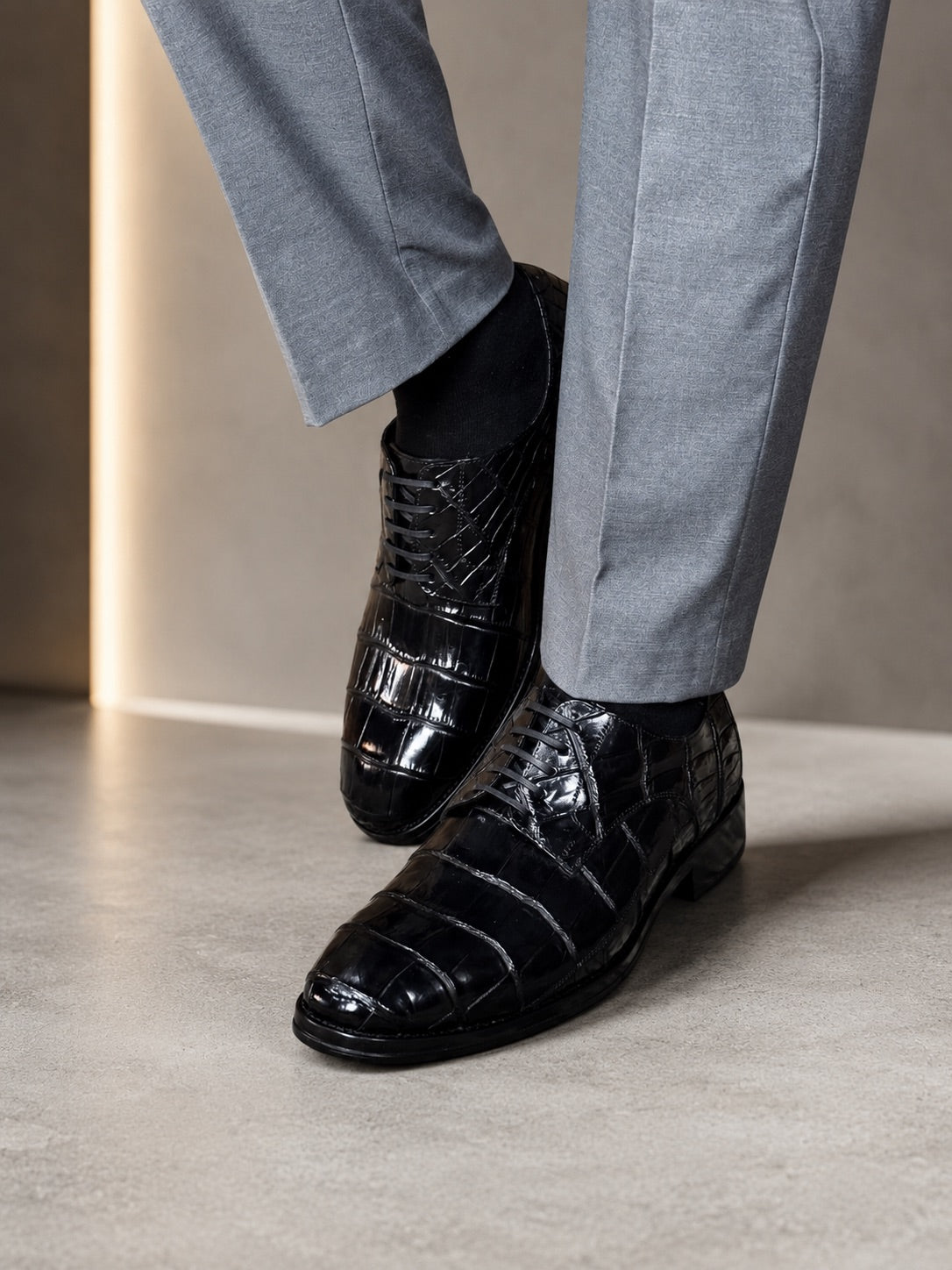 CARL ALLIGATOR BLACK