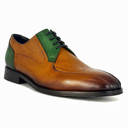 CAMILO PIEL HONEY & GREEN