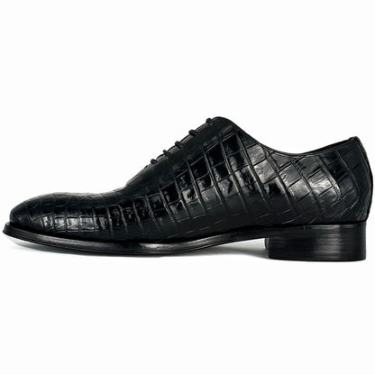 HUGO WHOLECUT COCODRILO BLACK