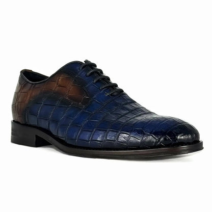 LIAM COCODRILO BROWN & BLUE