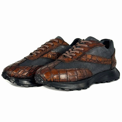 SNEAKER COCODRILO & MANTARRAYA