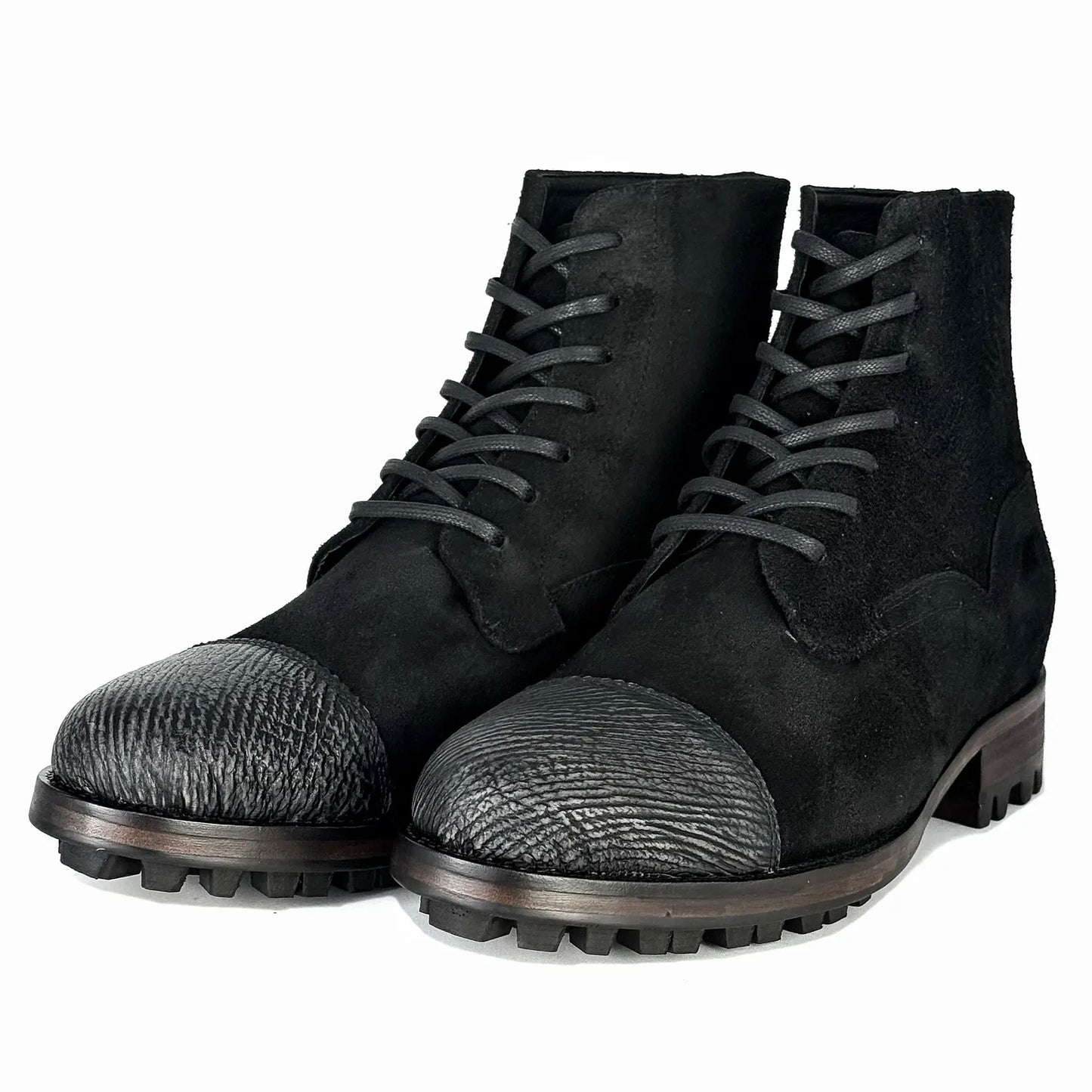 MAURO BOOTS GAMUZA & TIBURON BLACK