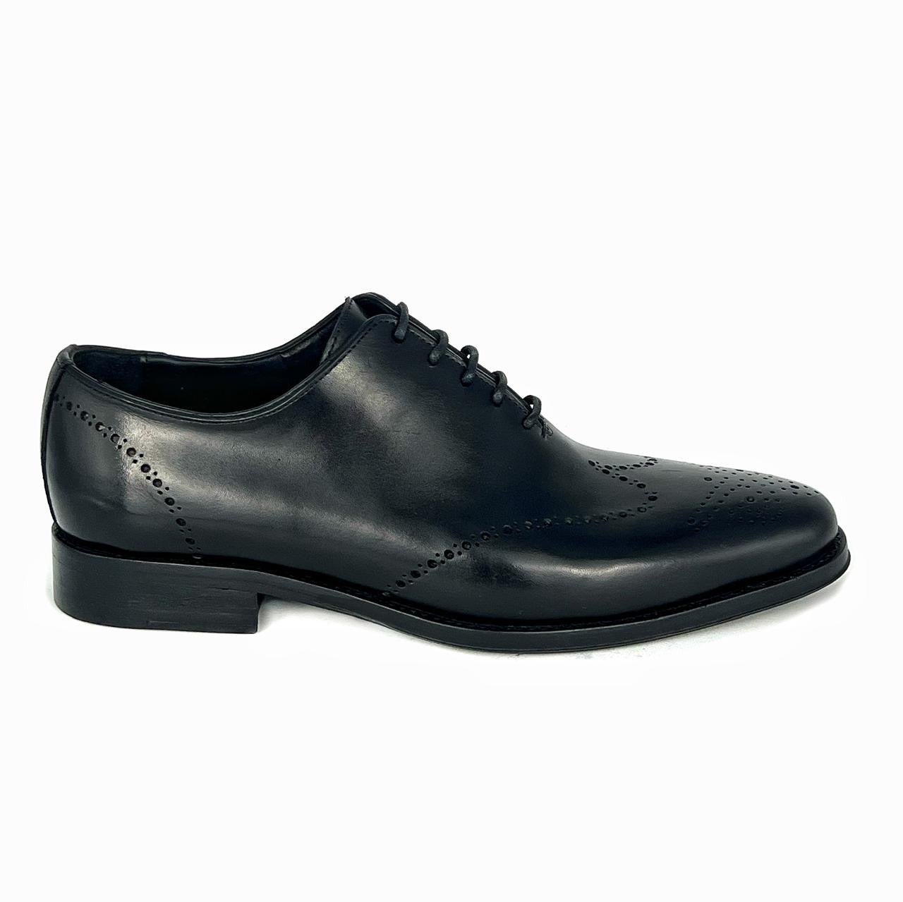 CESAR LEATHER BLACK ITALIA