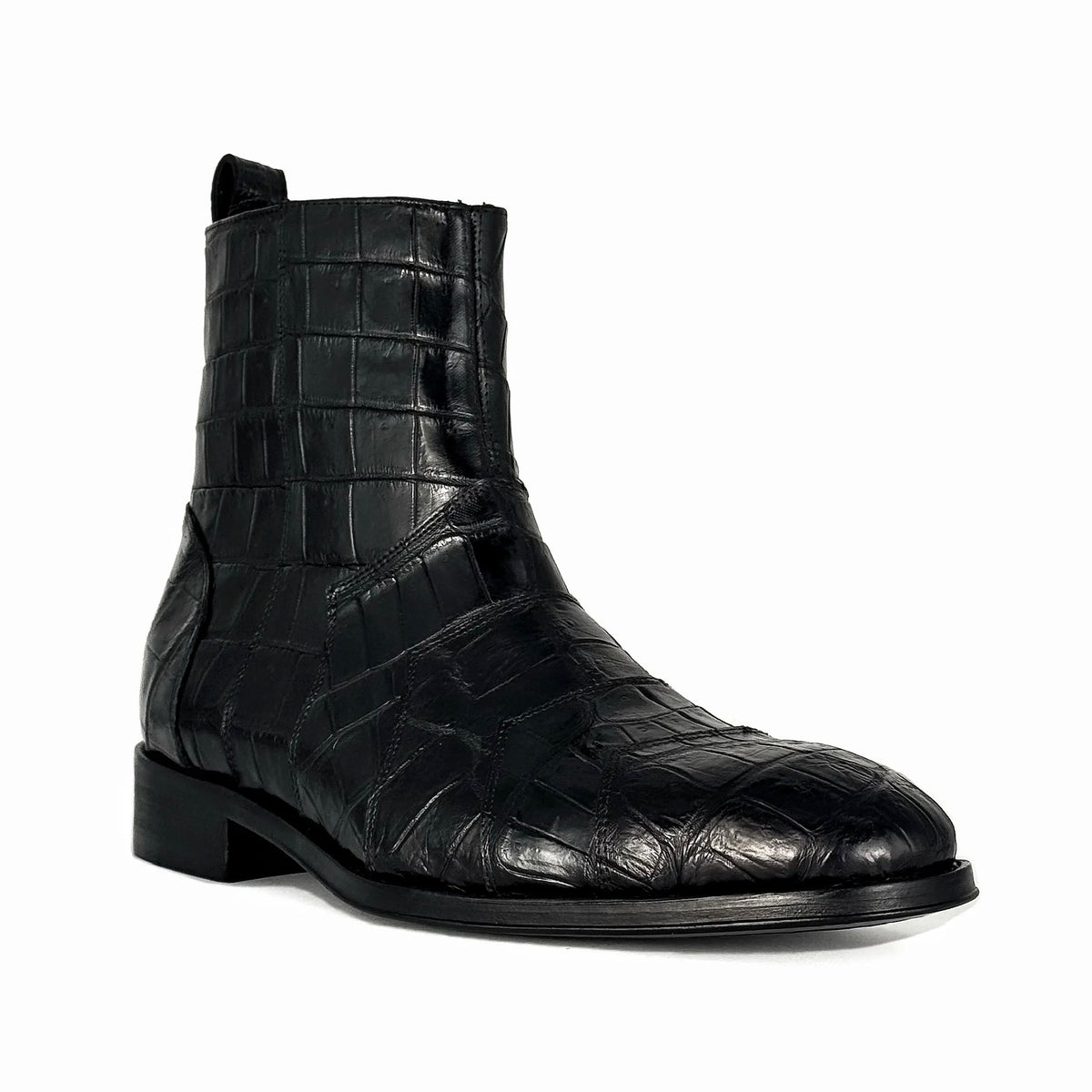 EDWARD CROCODILE BLACK