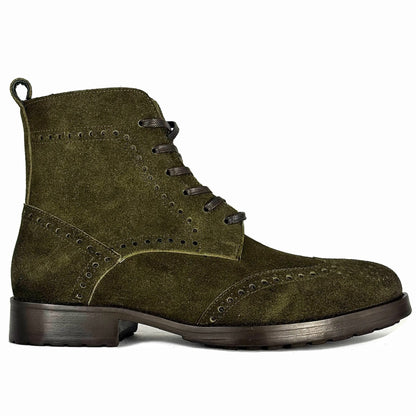 PETER BOOTS GAMUZA GREEN (TRACK)
