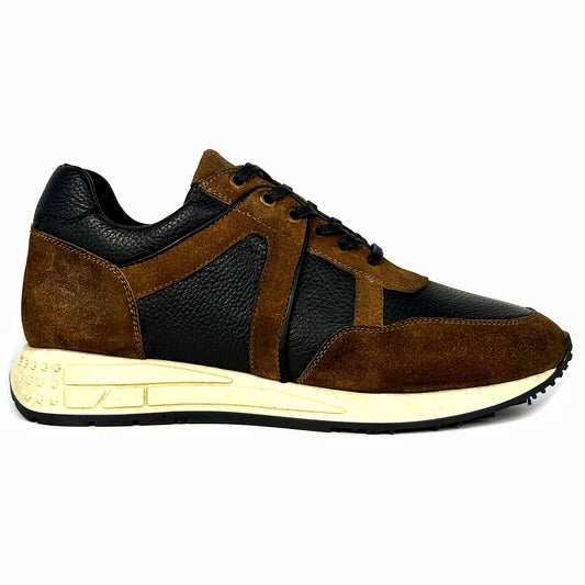 BROWN SUEDE & FLOATER SNEAKER