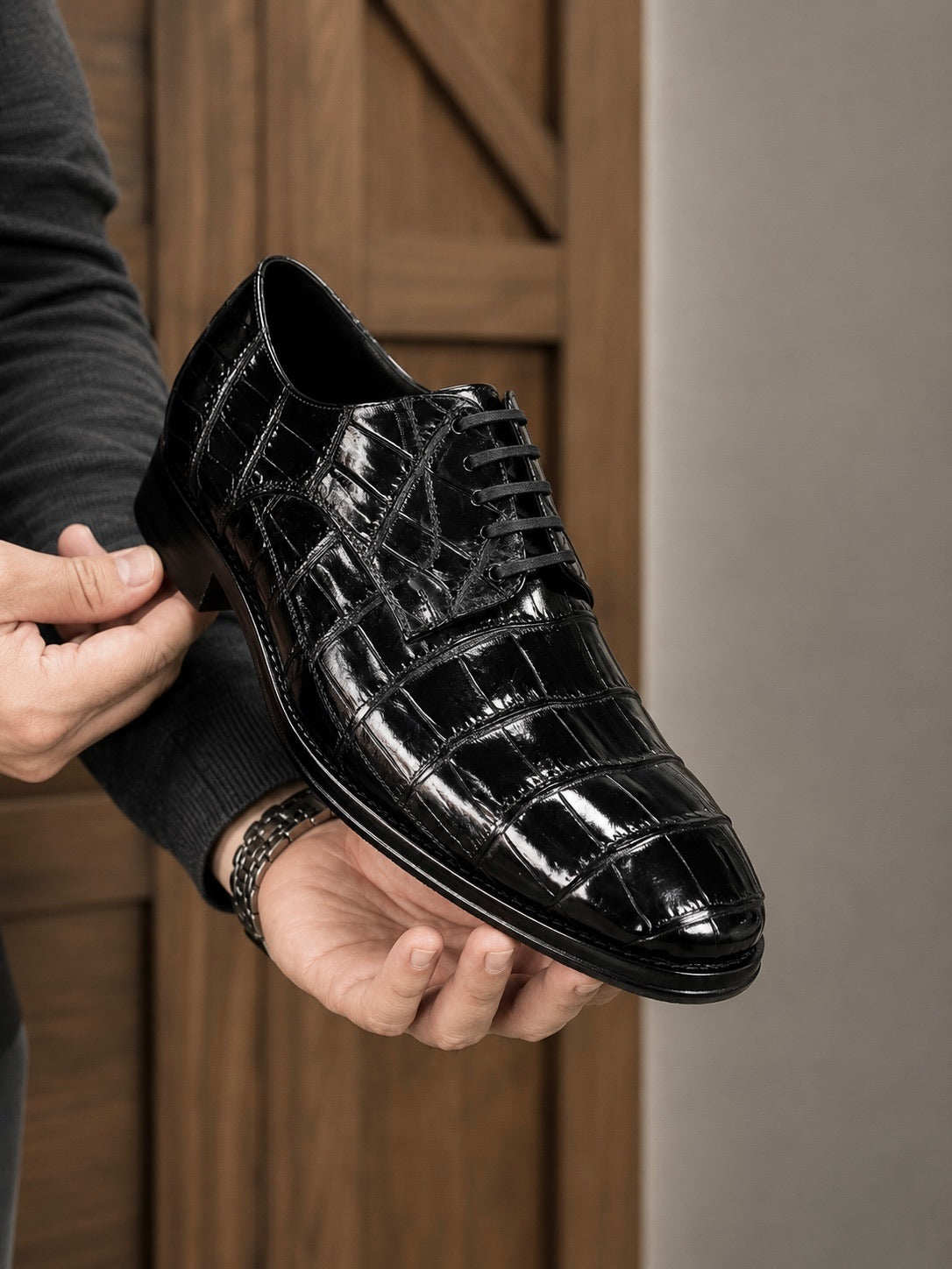 CARL ALLIGATOR BLACK