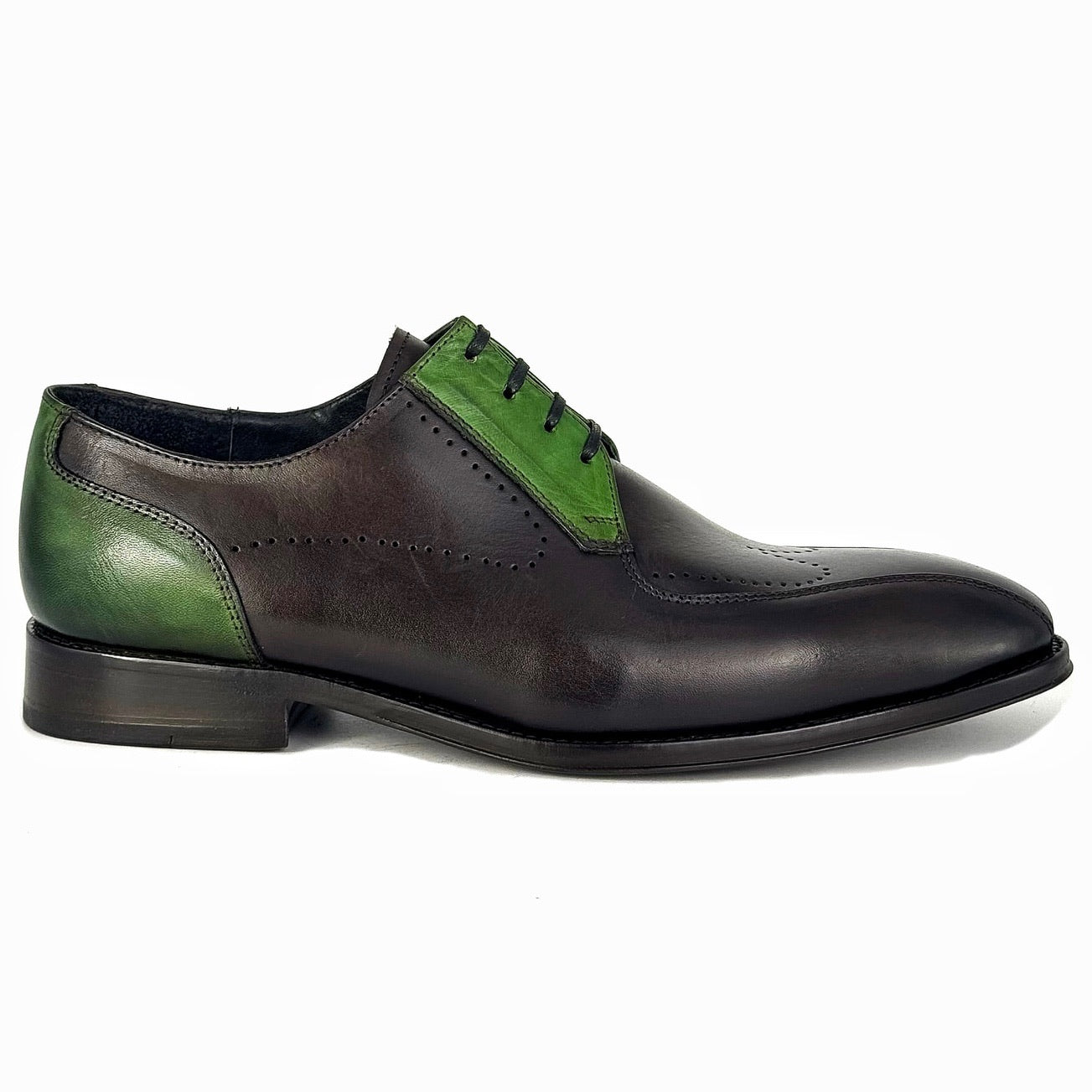 CAMILO PIEL BROWN & GREEN