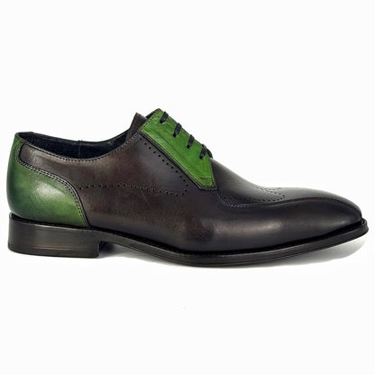 CAMILO PIEL BROWN & GREEN
