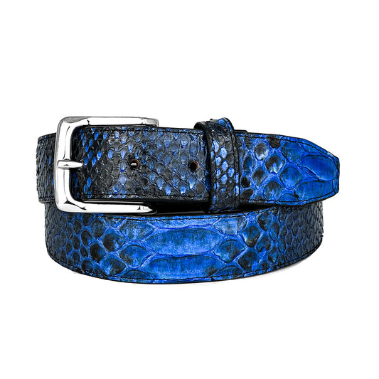 BLUE PYTHON BELT