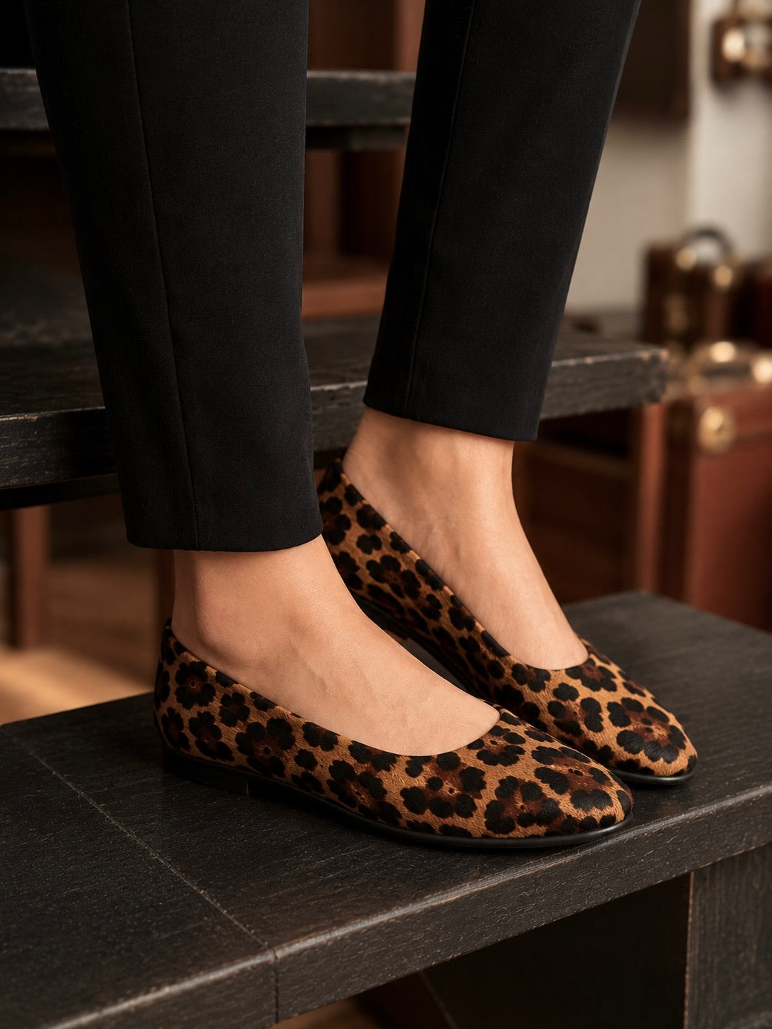 BALERINA EVA LEOPARDO DAMA