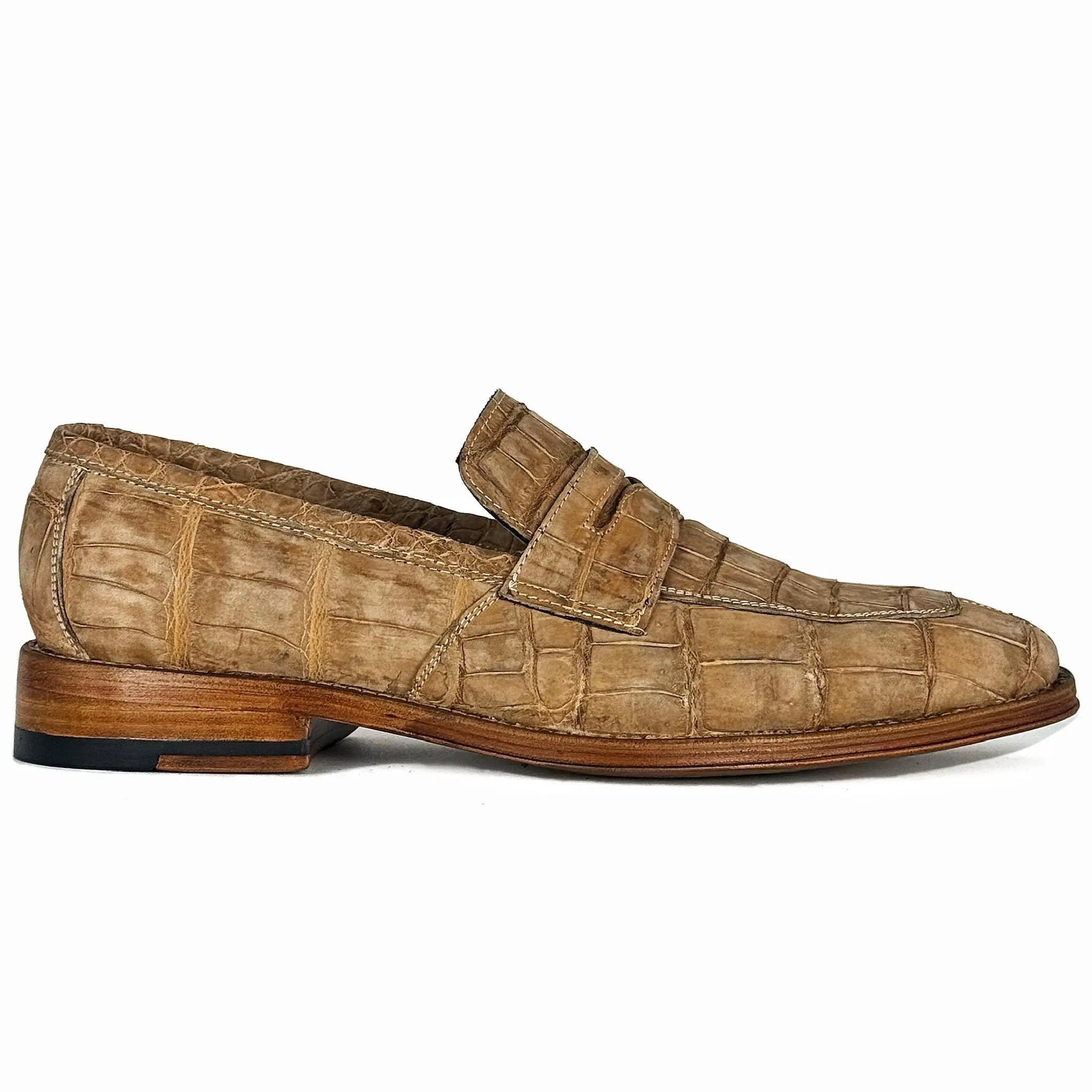 DORIAN COCODRILO BEIGE NOBUCK