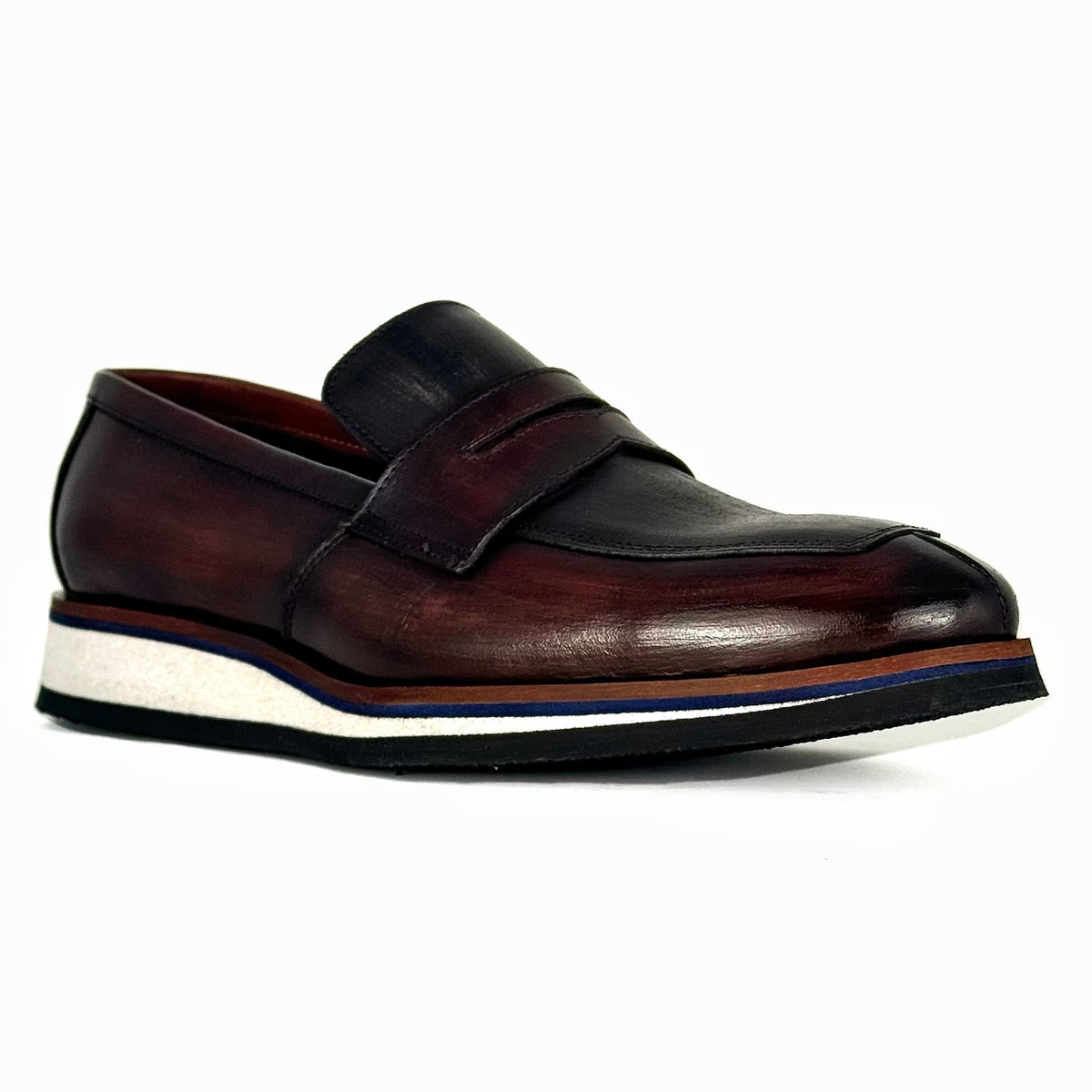 SNEAKER PIEL WINE