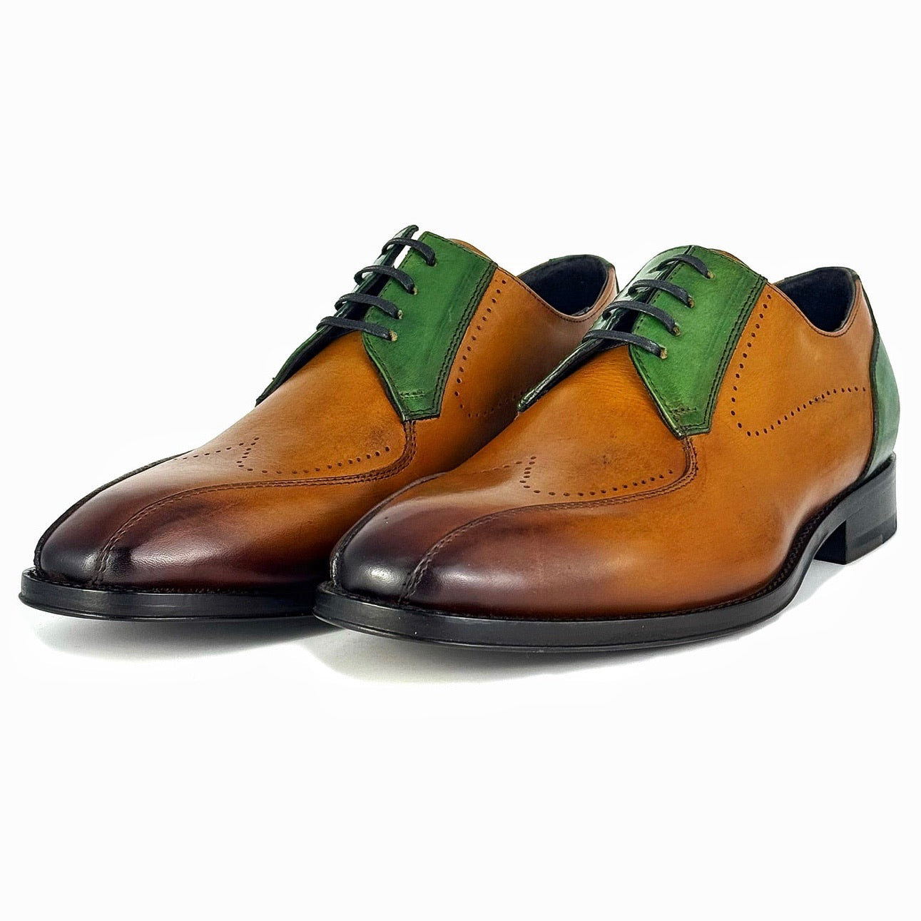 CAMILO PIEL HONEY & GREEN