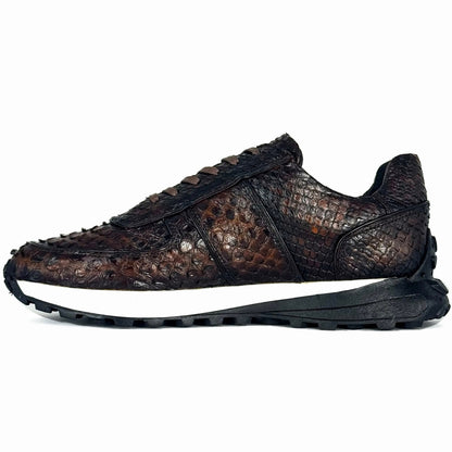 SNEAKER PITON BROWN