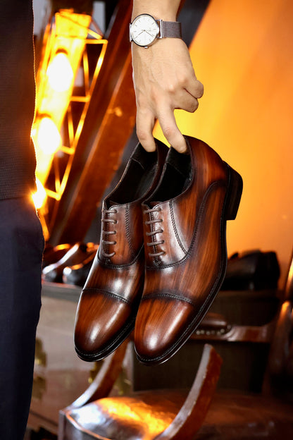 ALEJANDRO PIEL PATINA BROWN
