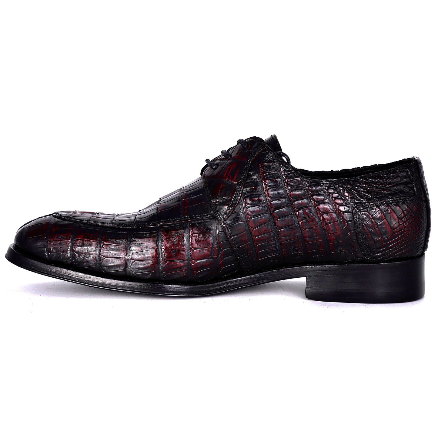 ELIAS CROCODILE RED BLACK