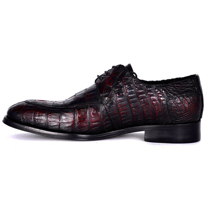 ELIAS CROCODILE RED BLACK