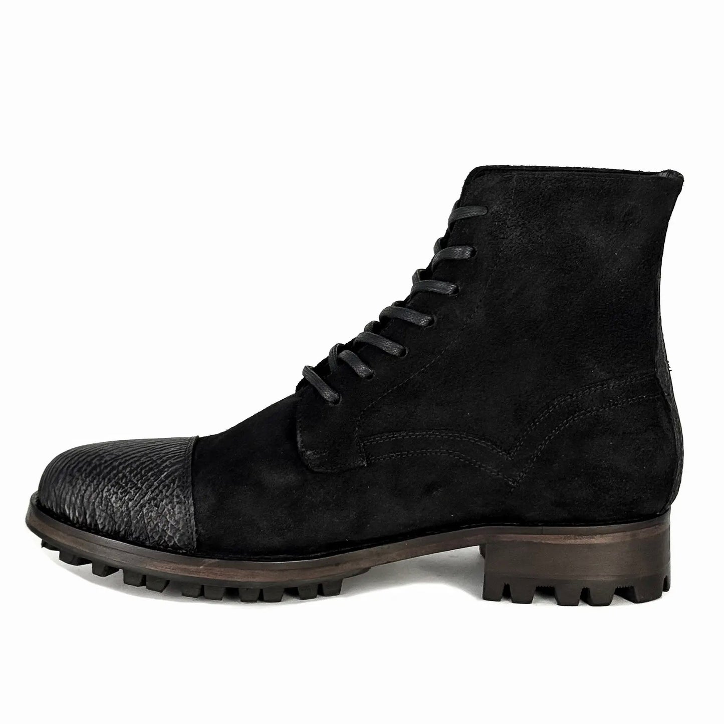MAURO BOOTS GAMUZA & TIBURON BLACK