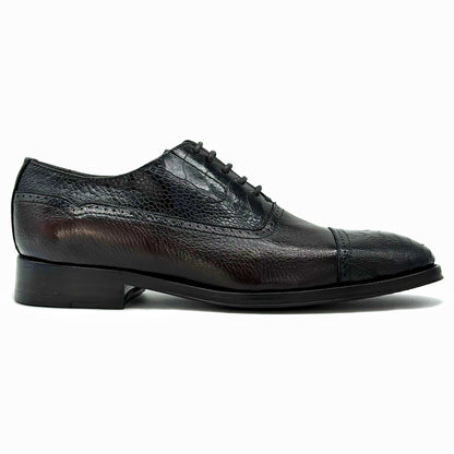 DARK BROWN DEER & OSTRICH WILLIAM