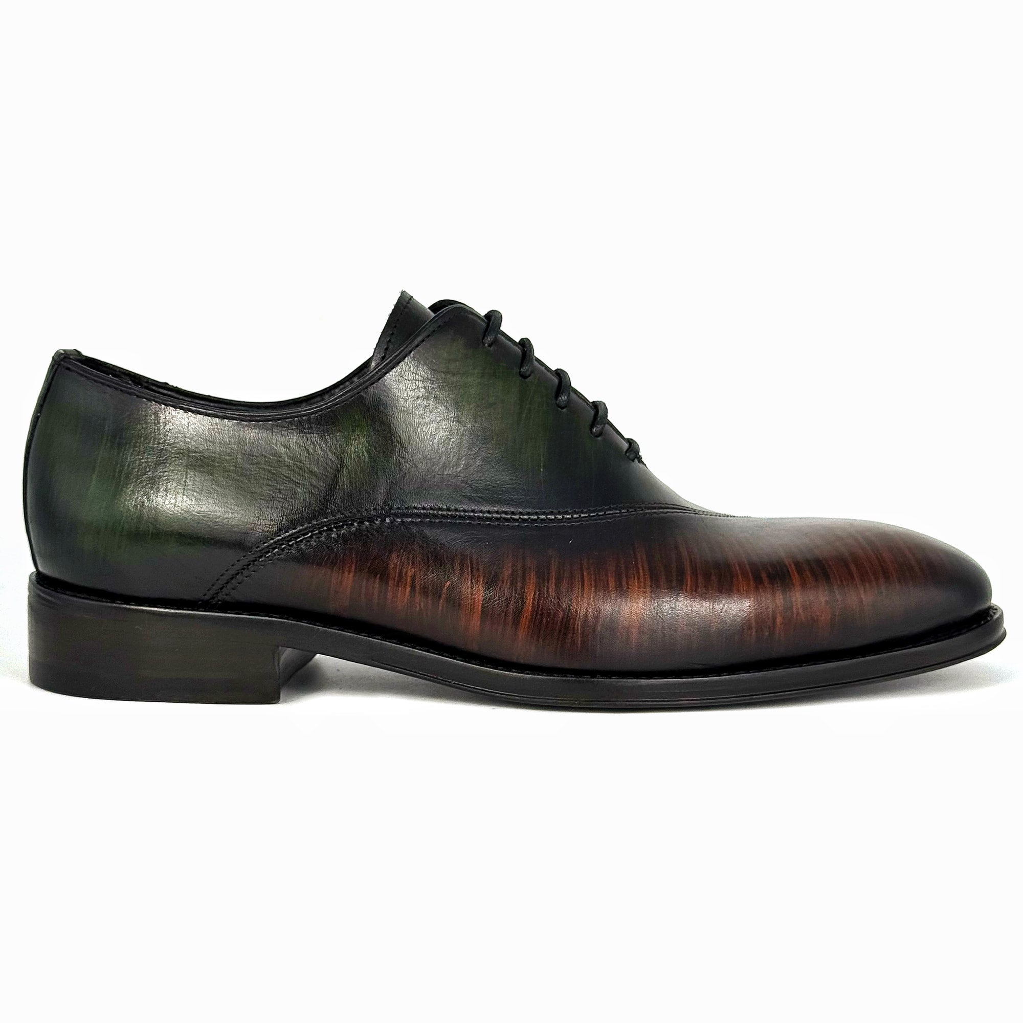 PATINA BROWN & GREEN LEATHER MARQUES