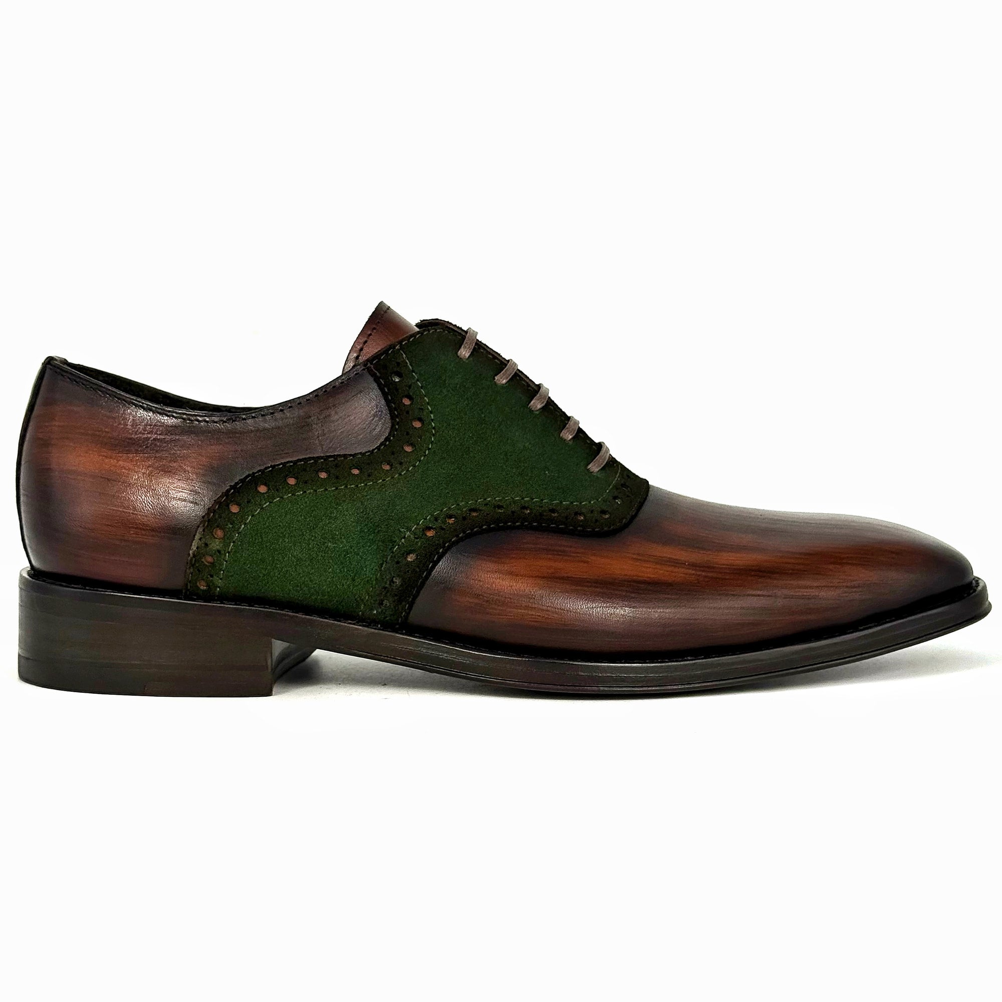 BROWN & GREEN LEATHER ROBERT