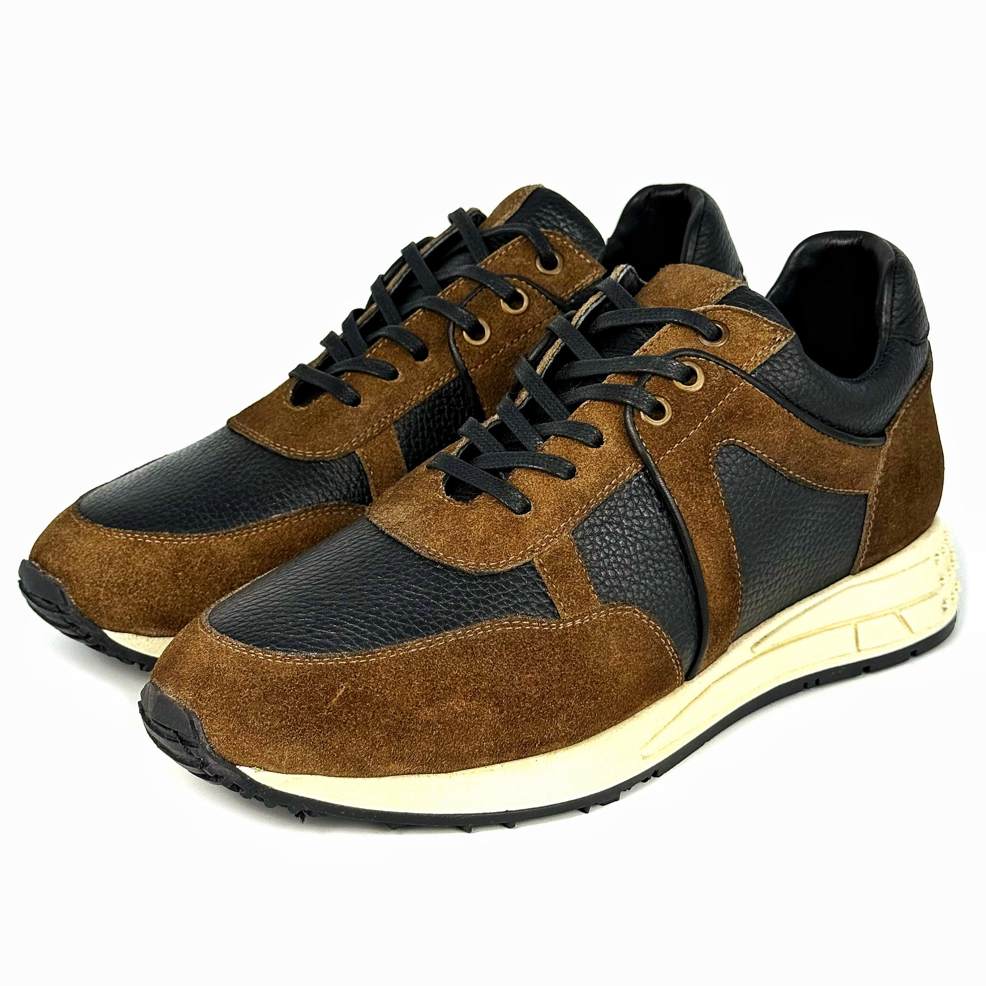 SNEAKER GAMUZA & FLOATER BROWN