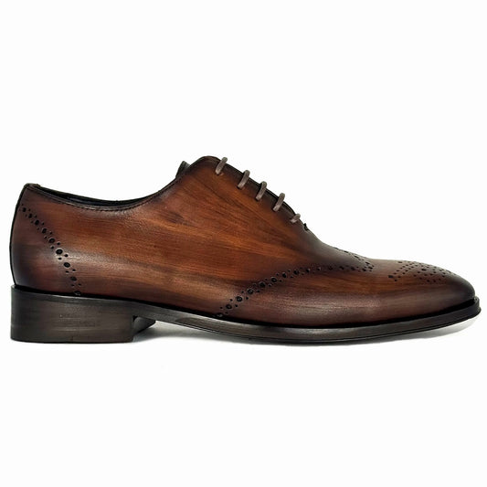 CESAR WHOLECUT ITALIA PIEL BROWN