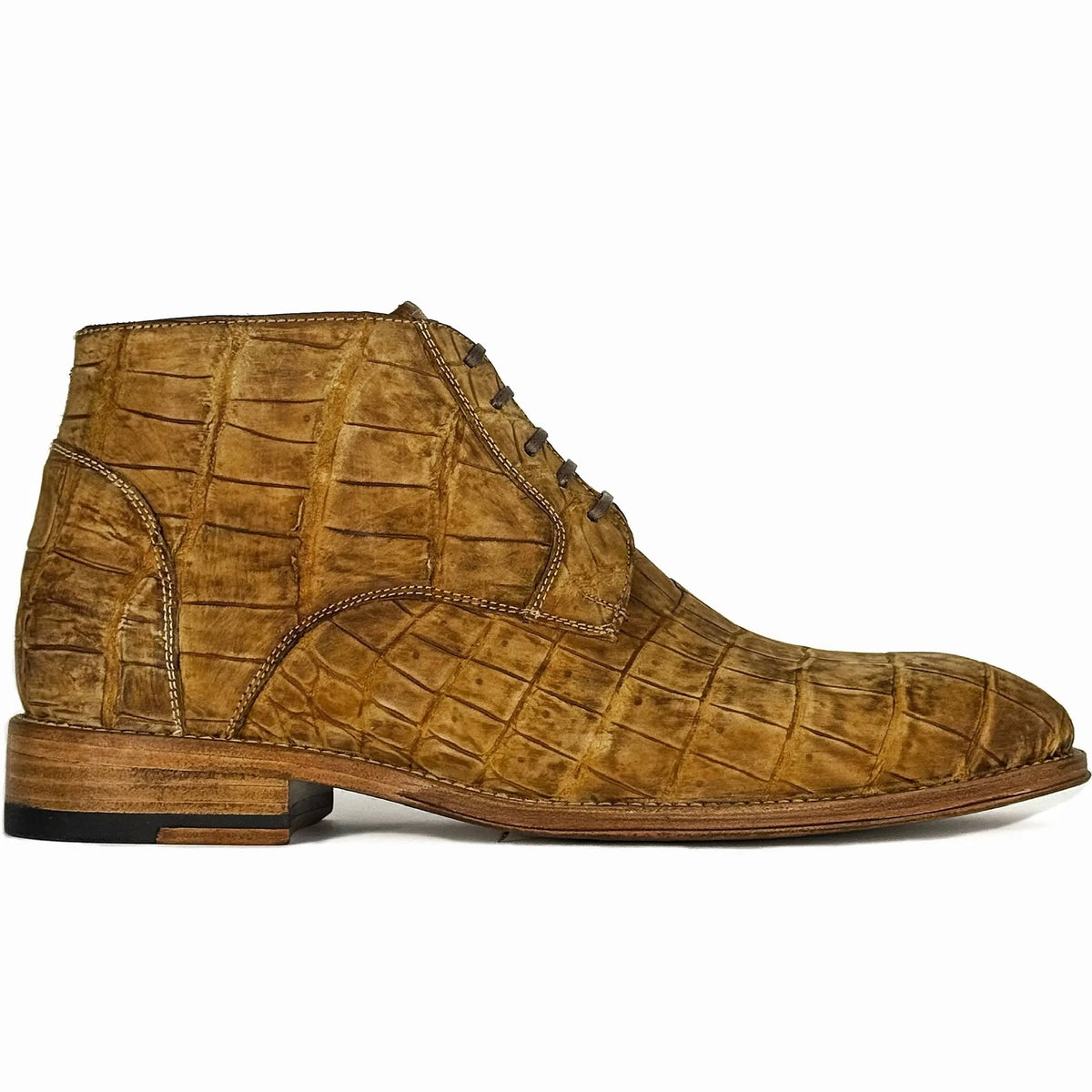 LEONEL COCODRILO NOBUCK BEIGE