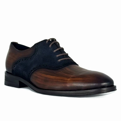 ROBERT PIEL & GAMUZA BROWN BLUE