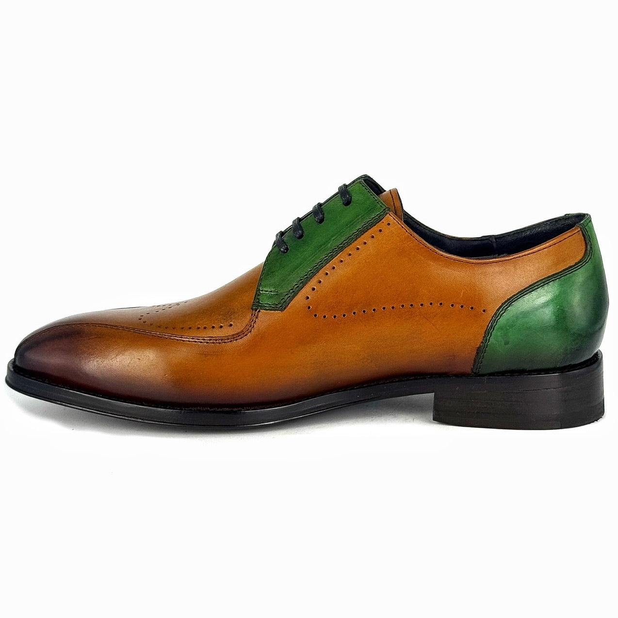 CAMILO PIEL HONEY & GREEN