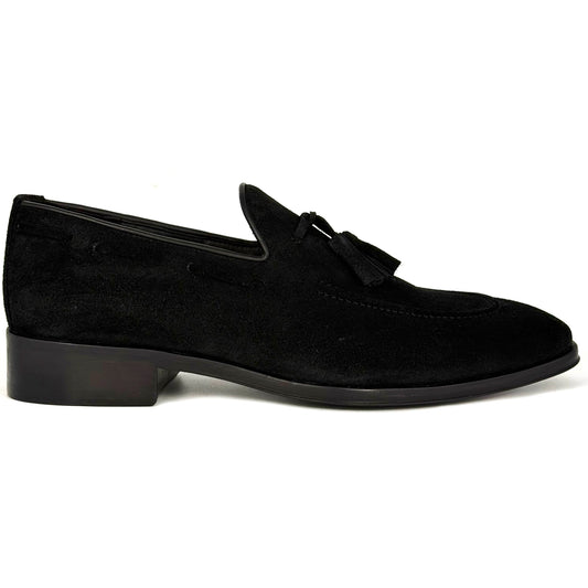 BLACK SUEDE VALERIO