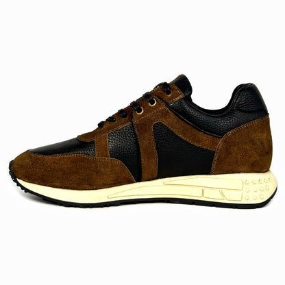 BROWN SUEDE & FLOATER SNEAKER