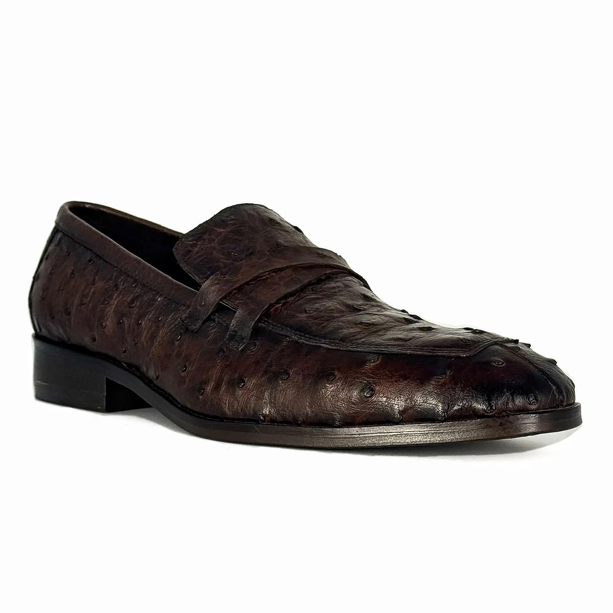 LEONARDO OSTRICH BROWN 