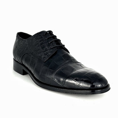 SAUL CROCODILE BLACK