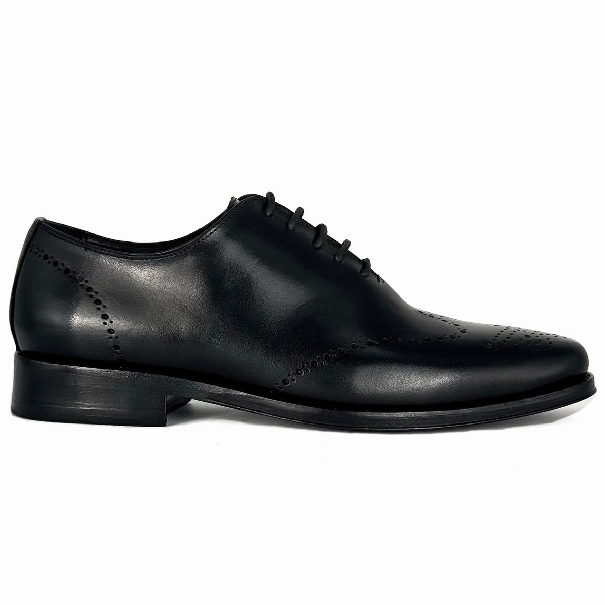 CESAR WHOLECUT ITALIA PIEL BLACK 