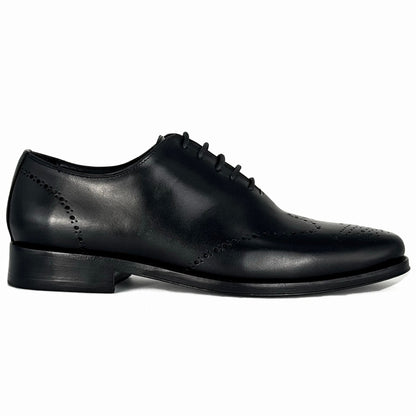 CESAR WHOLECUT ITALIA PIEL BLACK 