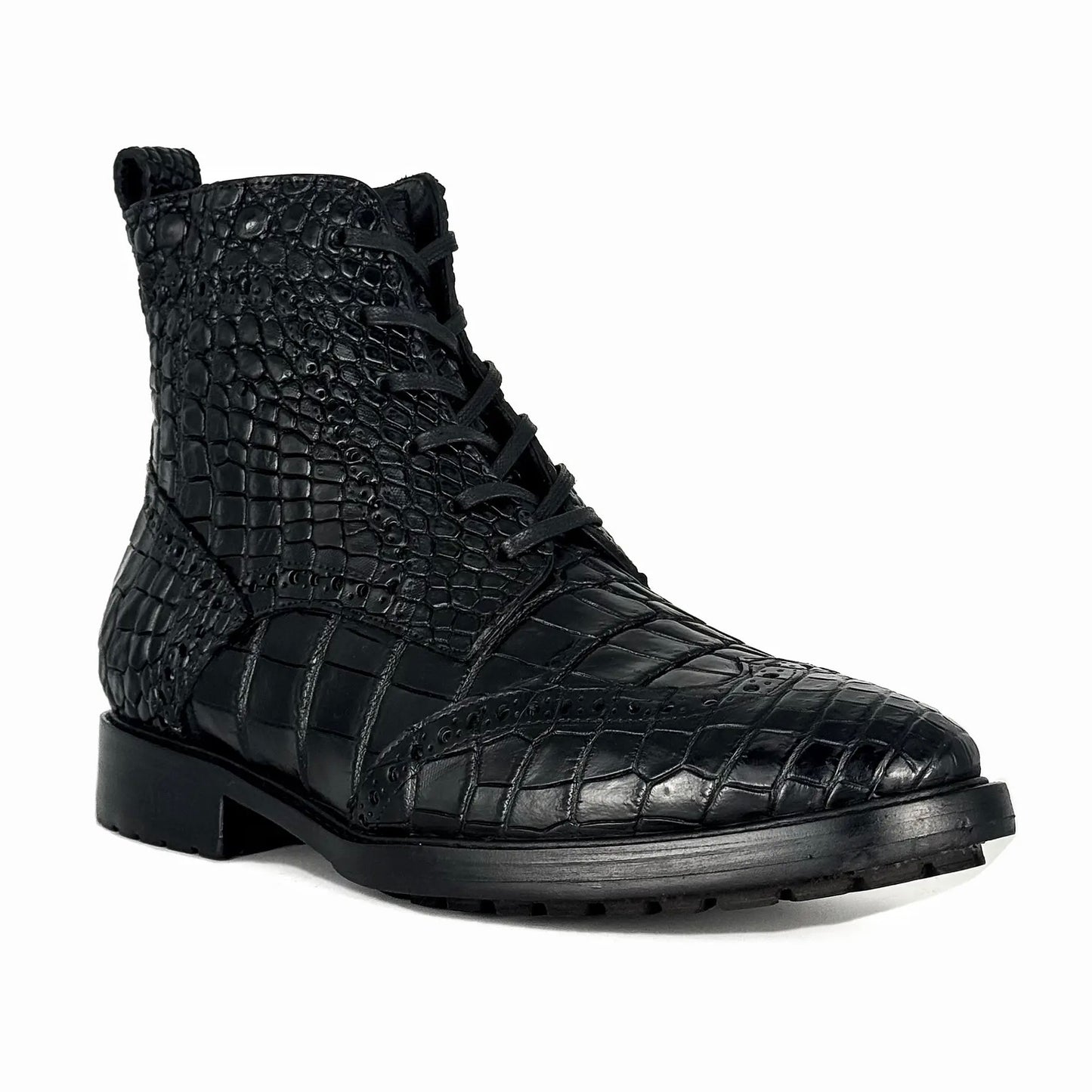 PETER BOOTS COCODRILO NILOTICUS BLACK